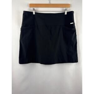 Women’s S.C. & Co. XL BlacK Mini Skort